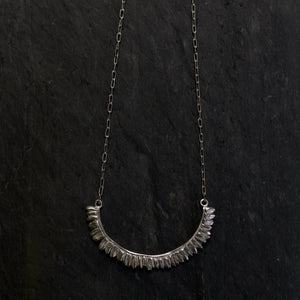 Fern Half Moon Necklace